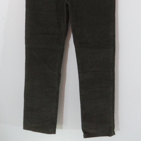 High rise skinny cordoroy pants olive green NWT Appaman Inc Lower East Side NYC - Picture 4 of 9